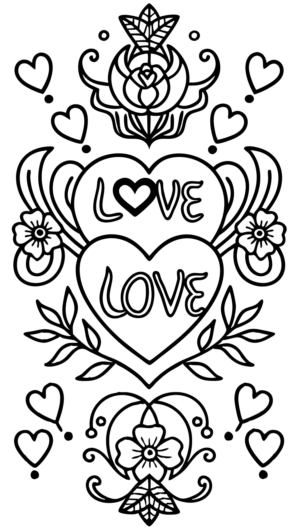 loving coloring pages